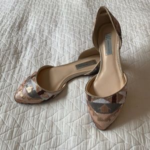 INC Sequin Flats